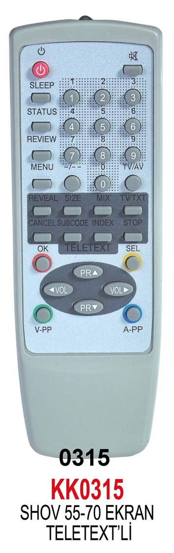 TV1315-SHOV-55-70 EKRAN-TELETEX.Lİ-