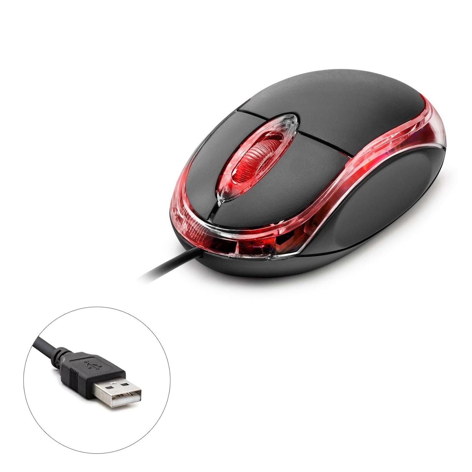 M0854-KABLOLU MOUSE 800DPI LEDLİ HADRON HDX-3251