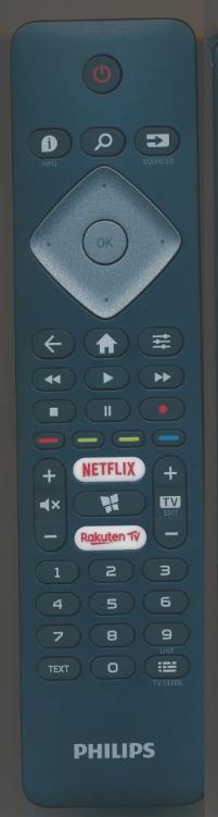 LCD2301-ORJİNAL PHILIPS NETFLIX-RAKUTEN TV TUŞLU LED TV KUMANDASI