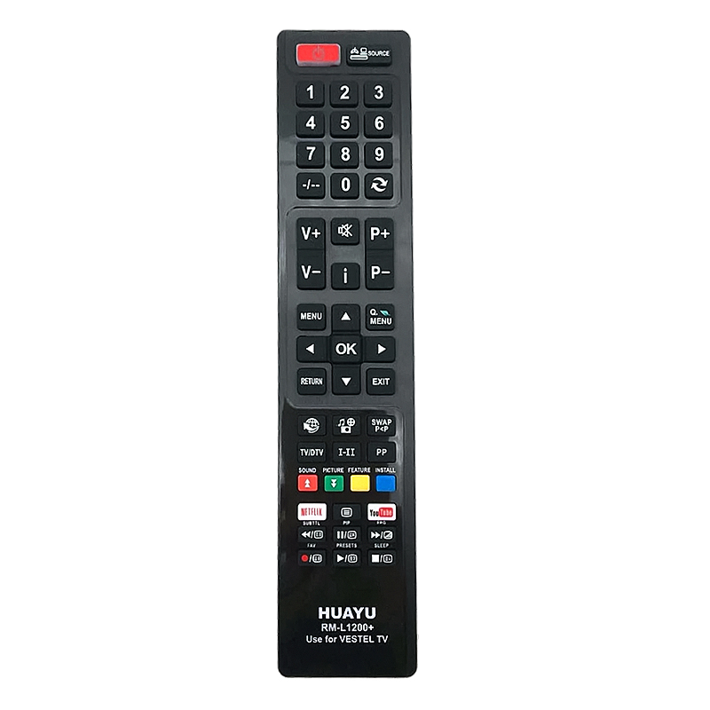 AKILLI14190- VESTEL YOUTUBE - NETFLIX TUŞLU LCD-LED TV KUMANDA