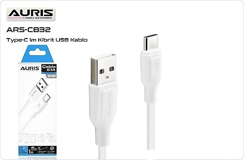 M1013-AURIS CB32 ECO TYPCKABLO 2,1A