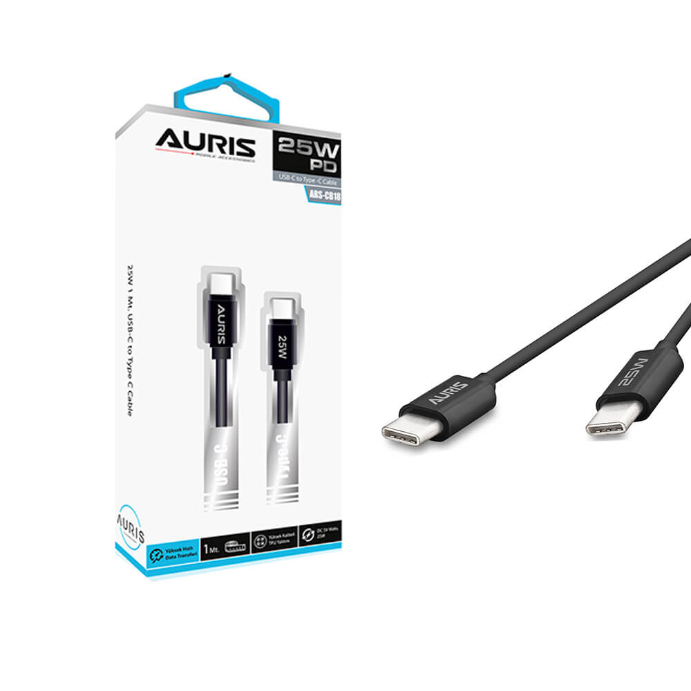 M1043-AURIS CB18-25W PD TYPC-TYPCKABLO