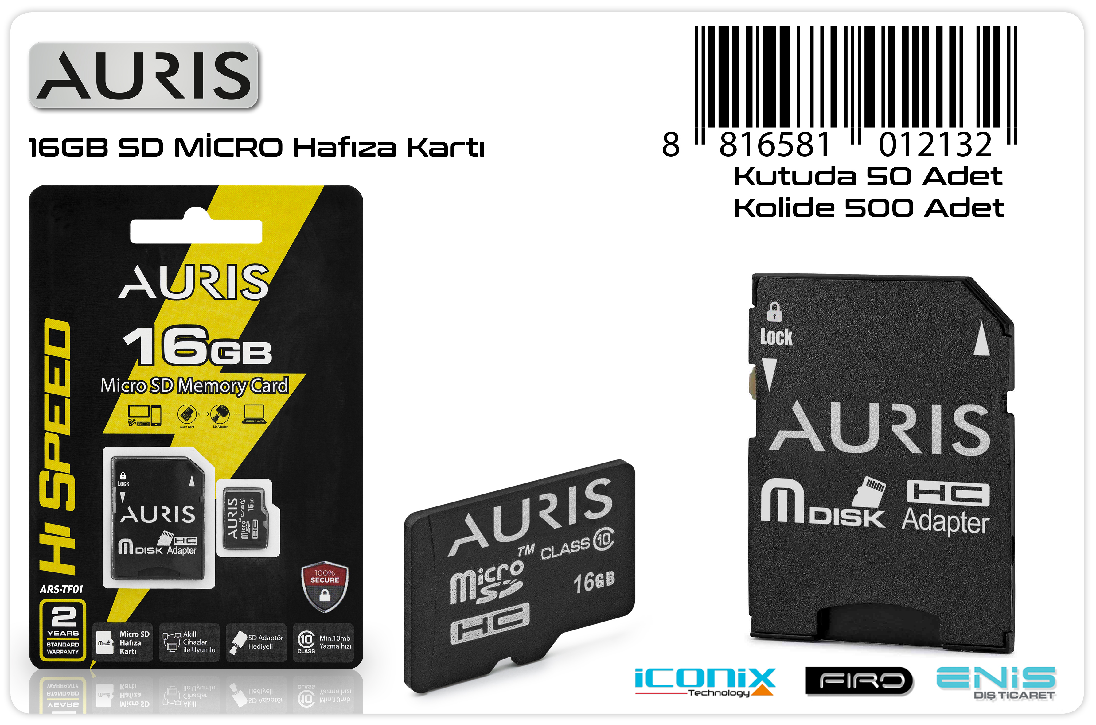 M0457-Syrox-MC16 GB MikroSD Hafıza Kartı