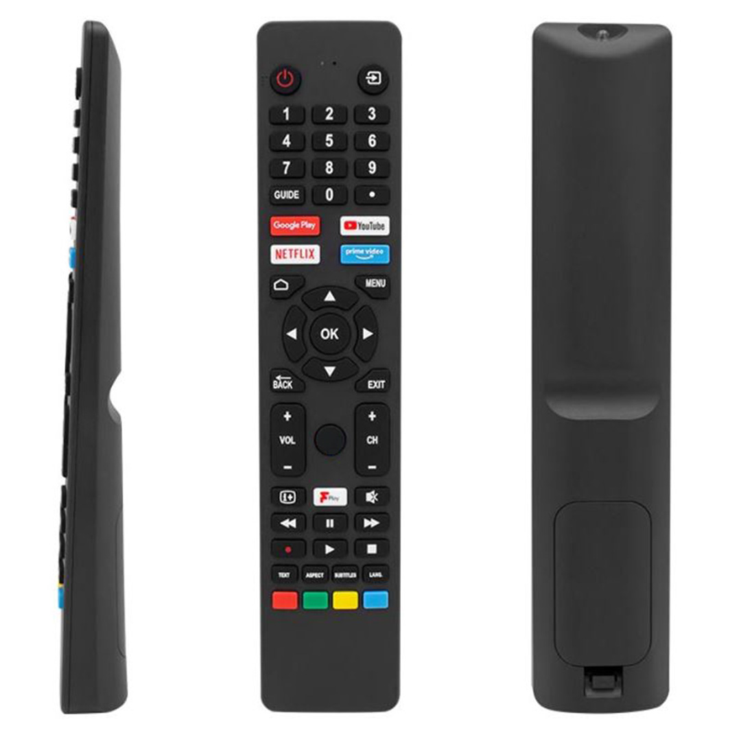 LCD24099-WEKO KL SES KOMUTSUZ JVC RM-C3250 NETFLIX-PRIME VIDEO-GOOGLE PLAY-YOUTUBE TUŞLU LCD LED TV KUMANDA