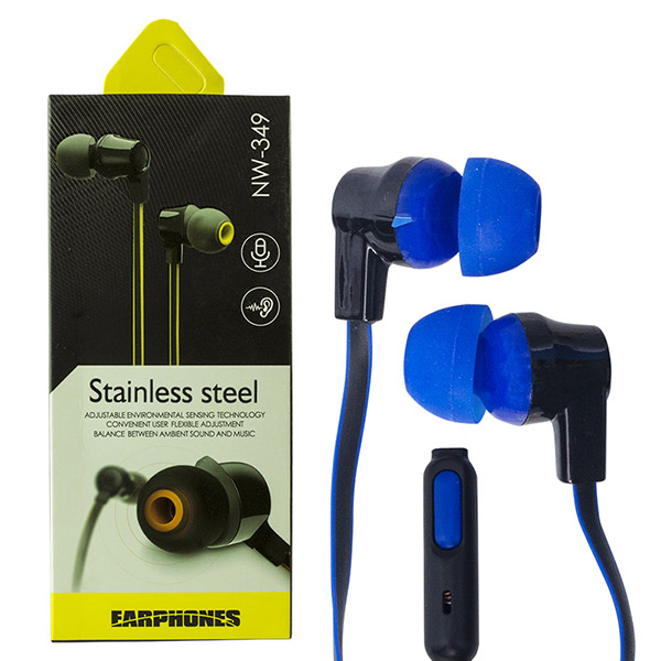 M0210-POWERMASTER NW-349 YASSI KULAK İÇİ KULAKLIK ( MAVİ*SARI*TURUNCU )