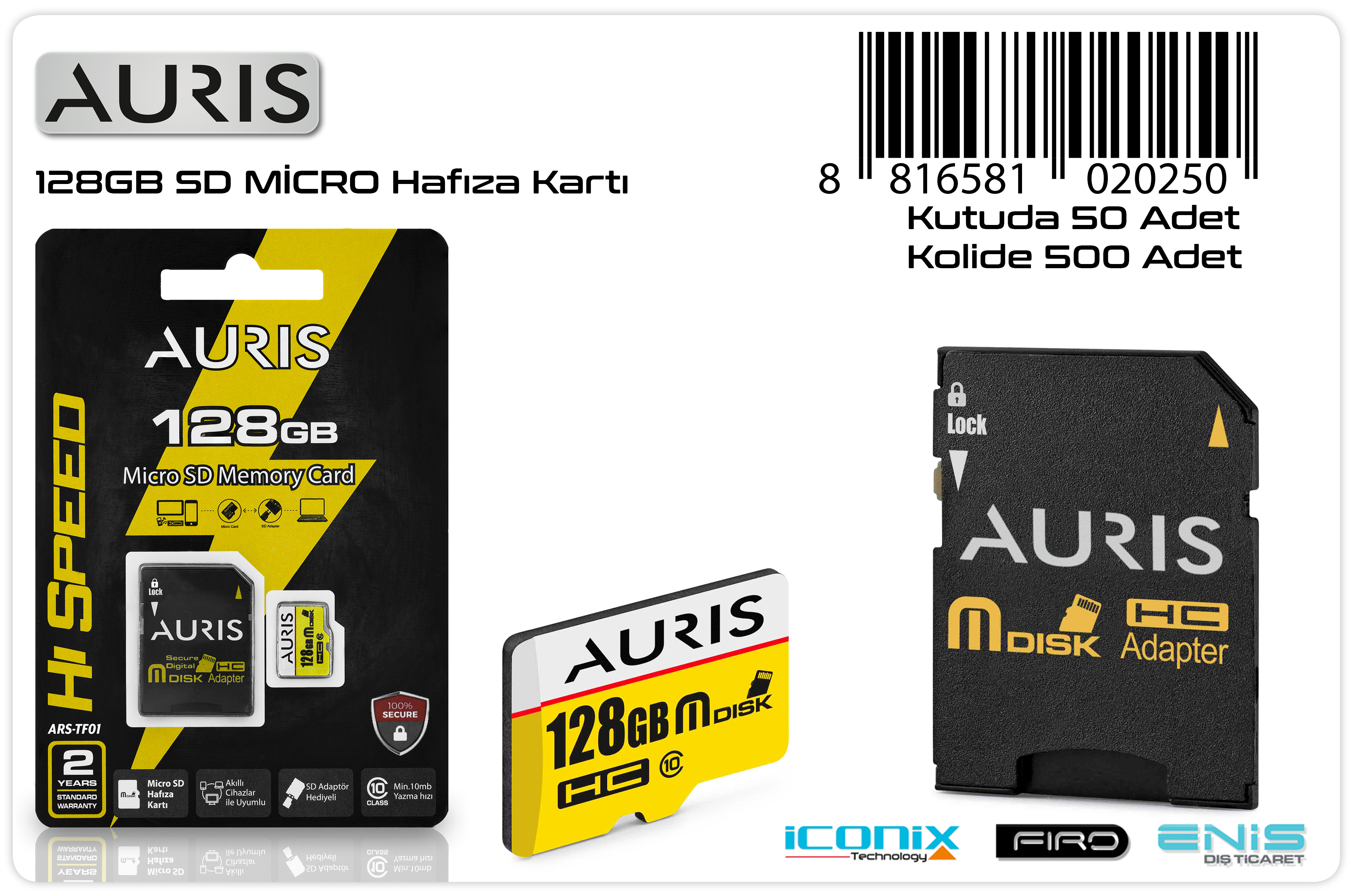 M0795-MC128GB-SAYROX MC128 HAFIZA CARD