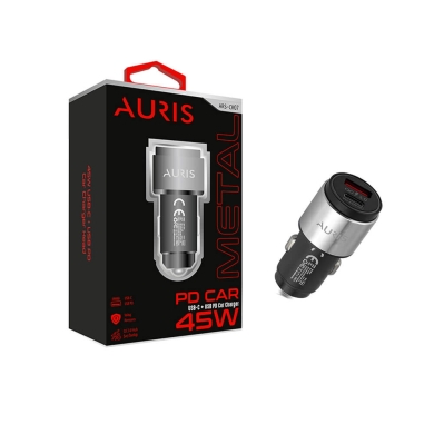 M2601-Auris CR07 Pd+Usb Araç Şarj Başlığı 45W