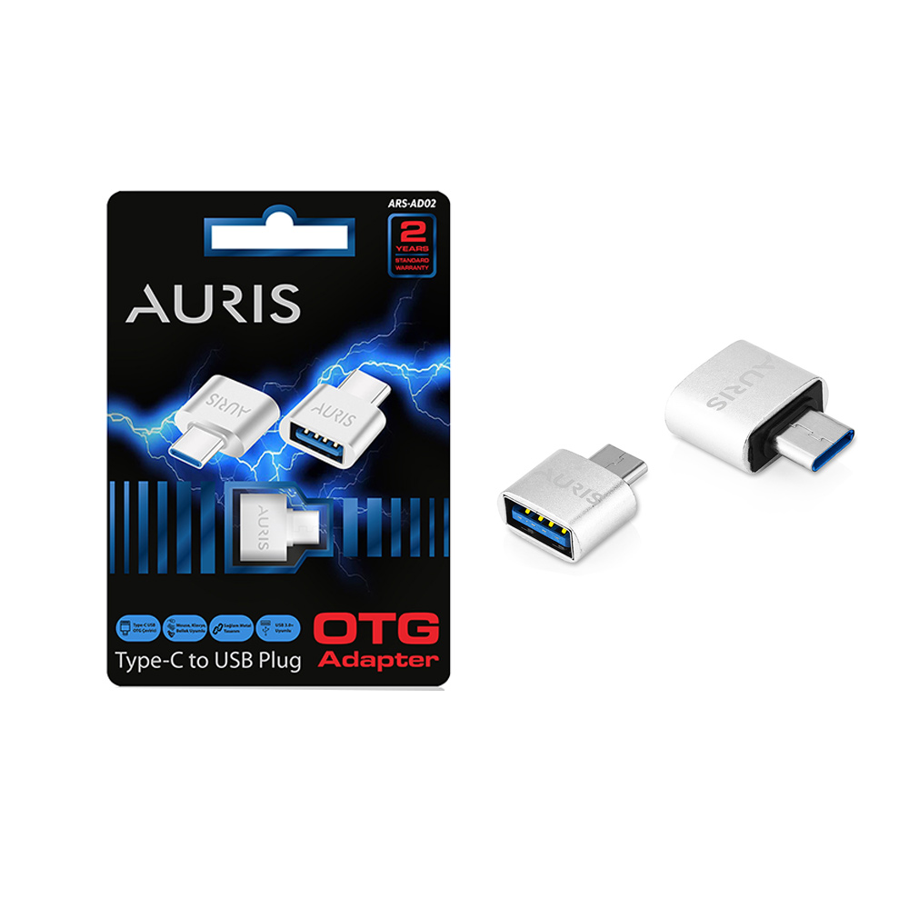 M2584-Auris AD02 Type-C To USB Dönüştürücü OTG