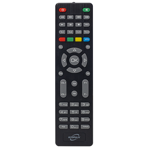 UYDU19767-KORAX ASTRA FULL HD UYDU KUMANDA SLİM
