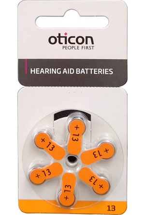 M0185-13-OTİCON KULAKLIK PİLİ